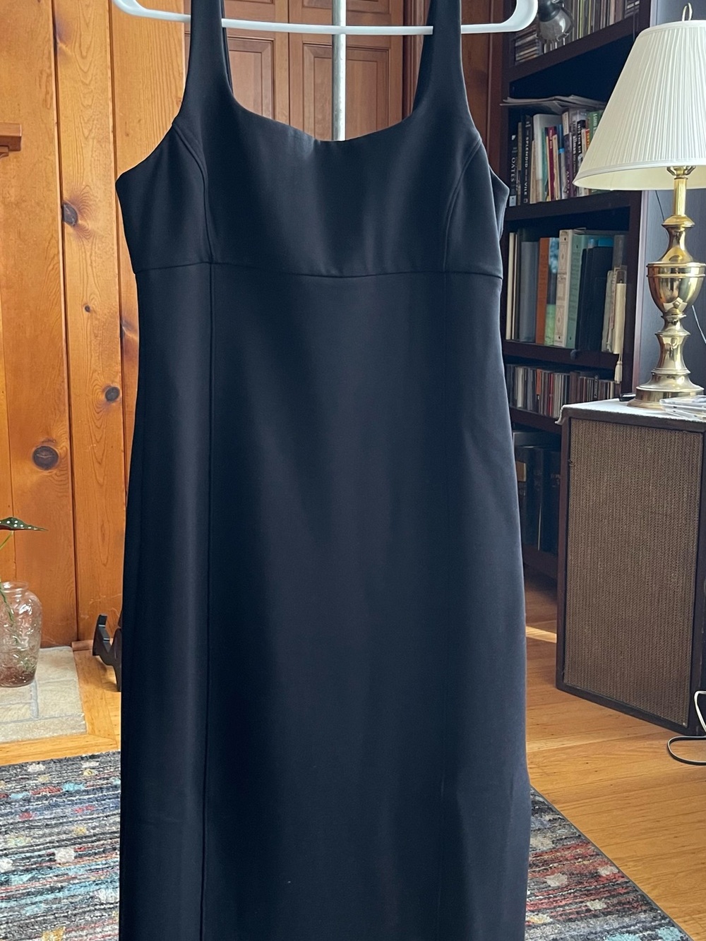 SPANX sleeveless Black Sheath Dress
